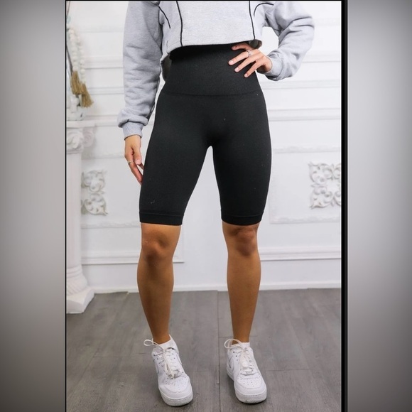 SurelyMine Fit Tummy Control Biker Shorts - Picture 3 of 5